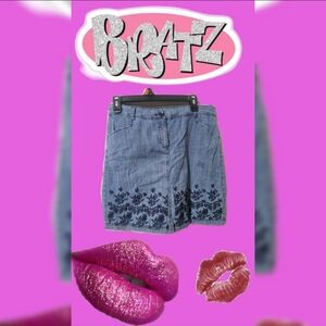 2 for $20 Karen Scott mini denim skirt